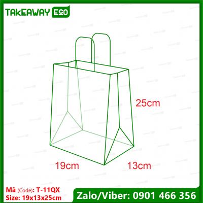 Túi giấy màu trắng